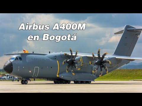 Airbus A400M visita a Colombia (Bogotá - CATAM)