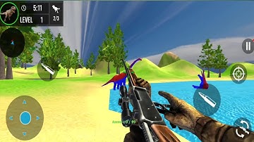 wild animal hunter 3d - real dino hunter hunting games - gameplay Android & ios #1
