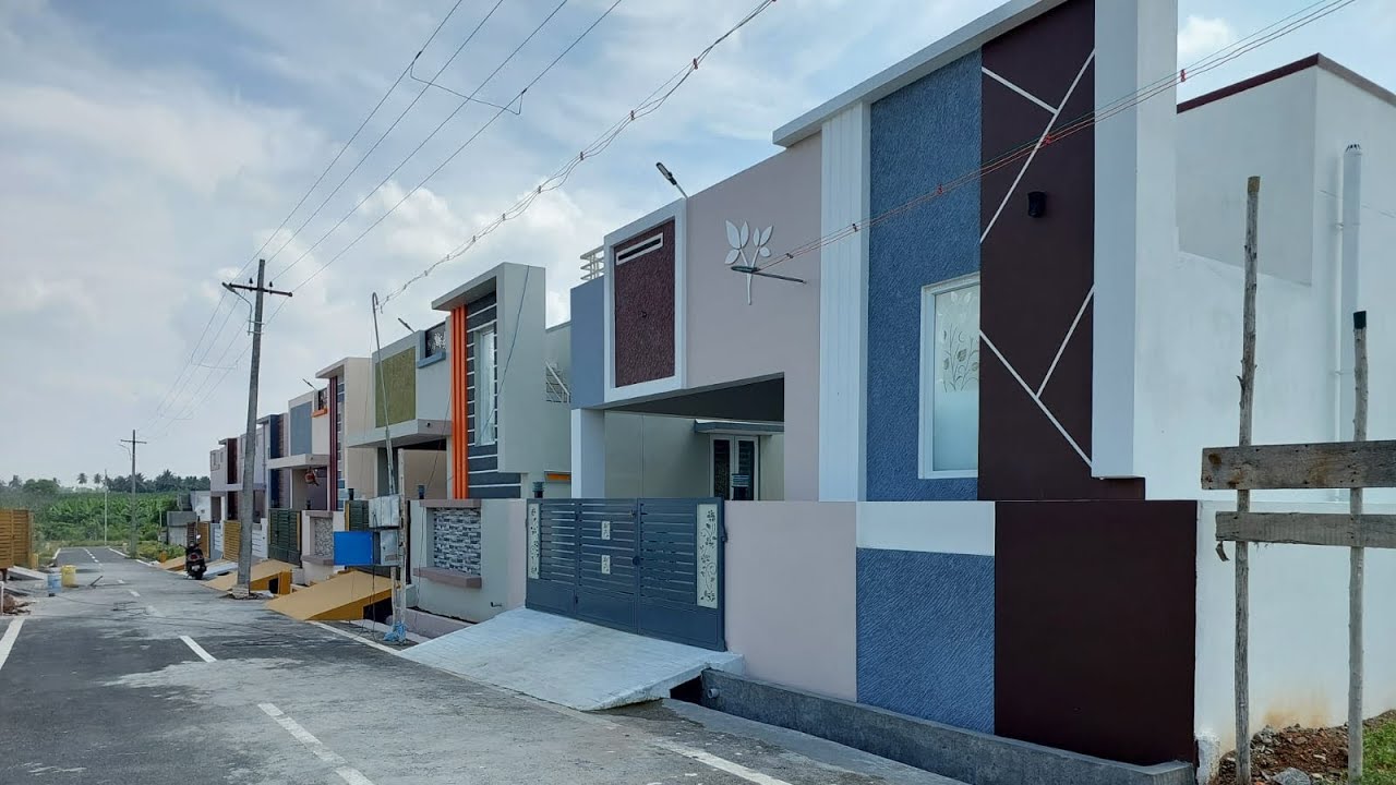 1 bhk 20 lakhs. 2 bhk 30 lakhs onwards. Teachers colony, Karamadai.