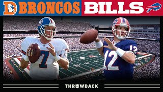 3 TDs in 1:30 is an Insane Way to Comeback! (Broncos vs. Bills 1990, Week 4)