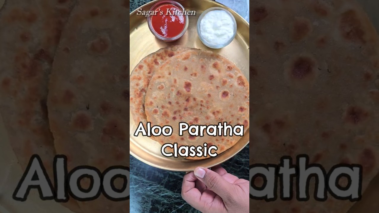 Aloo Paratha Classic...Very Simple & Easy Recipe #Shorts #AlooParatha