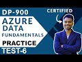 DP-900 Microsoft Azure Data Fundamentals Practice Test : Part 6
