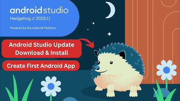 How to Update and Install Latest Version Android Studio Hedgehog 2023.1.1🦔| Android Studio Hedgehog