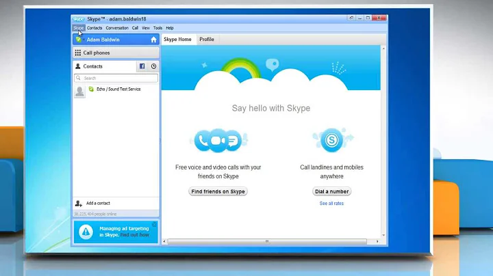 How to remove Skype® icon from the Taskbar