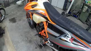 Обзор Мотоцикла RegulMoto crosstrec 300, планы на будущее #regulmoto #видео