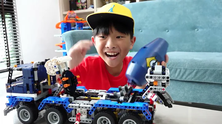 Truck Toy Assembly with Lego Technic Build Car Toys Activity
