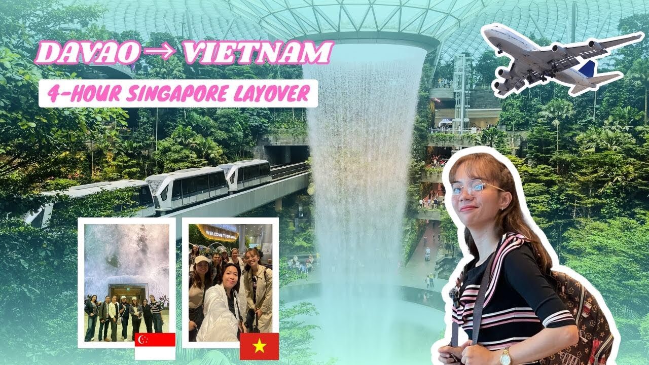 VIETNAM SERIES 🇻🇳 Ep. 1 - Davao to Da Nang + SG Layover