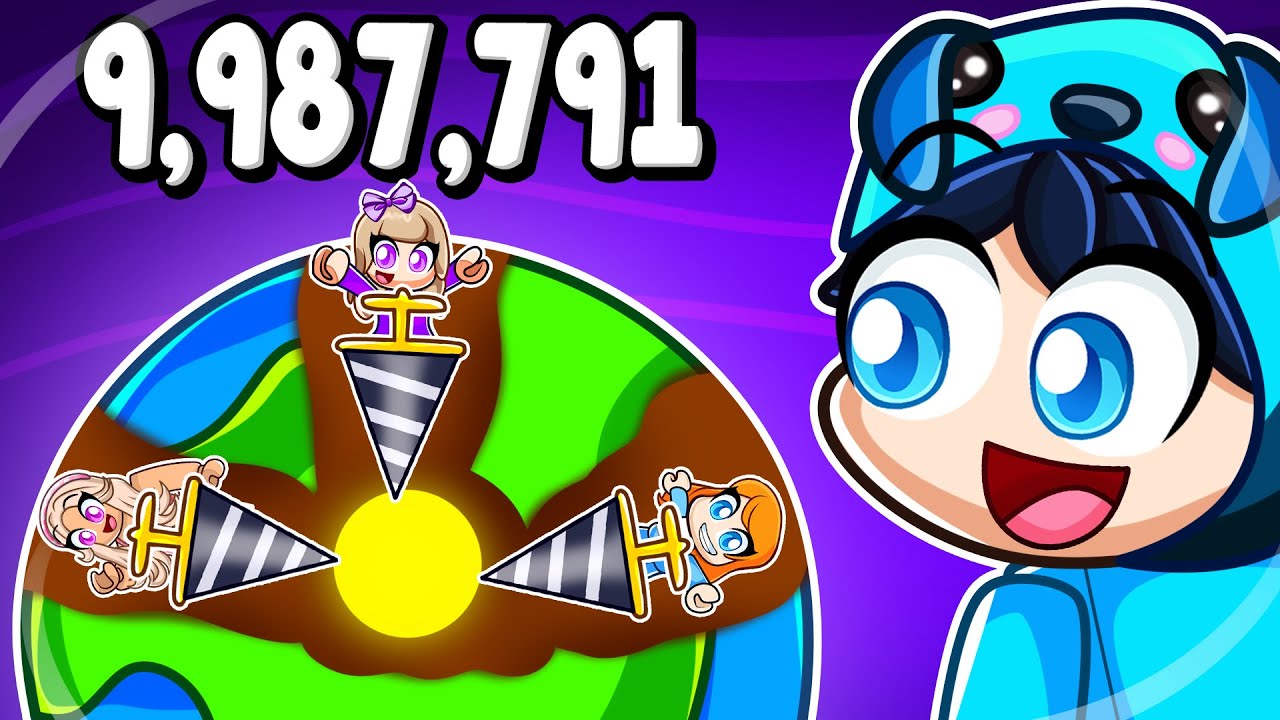 DIGGING 9,987,791 STUDS WITH MY CRAZY FAN GIRLS IN ROBLOX…