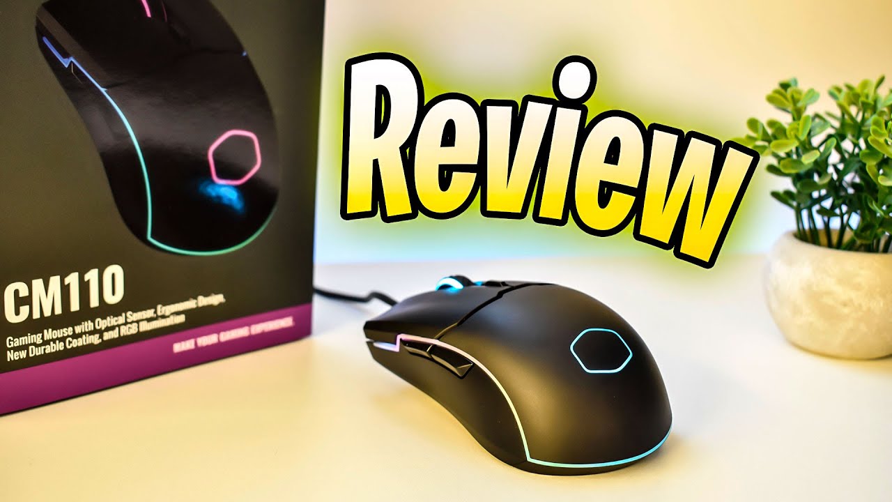 Coolermaster CM110 - Review do MOUSE baratinho da marca - YouTube