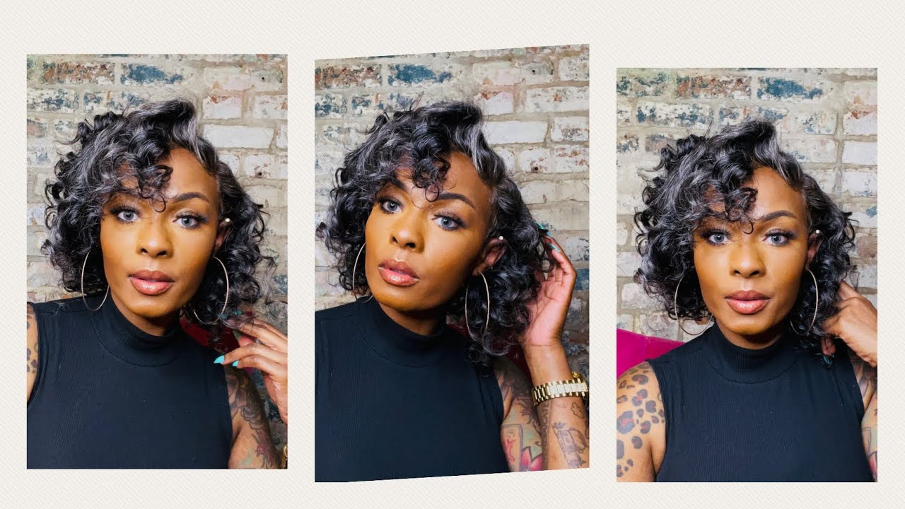 AMAZING GRAY BED HEAD HAIR ft YOUTHBEAUTY🙌🏾🖤 YouTube