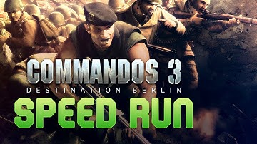Commandos 3 - CEC: Ambush the Convoy Speedrun [PB]