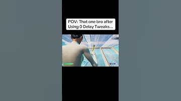 the secret to fix delay and fps drops in fortnite