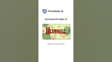 Samsung trolls iPhone 17 Pro 😂😂😂