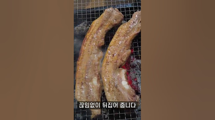 삼겹살 숯불로 지리게 굽는 꿀팁 (펜션왕 되는법)