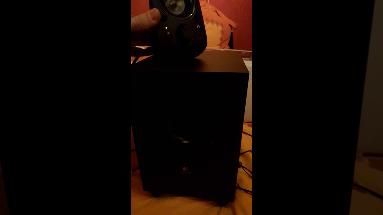 Logitech Z506 - Problem Crackling-Popping sound help /// problème caisson basse