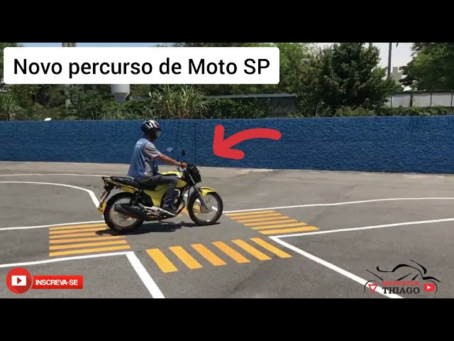 DICAS PROVA DE MOTO (EXTERNA) PISTA Detran/SP 🏍 