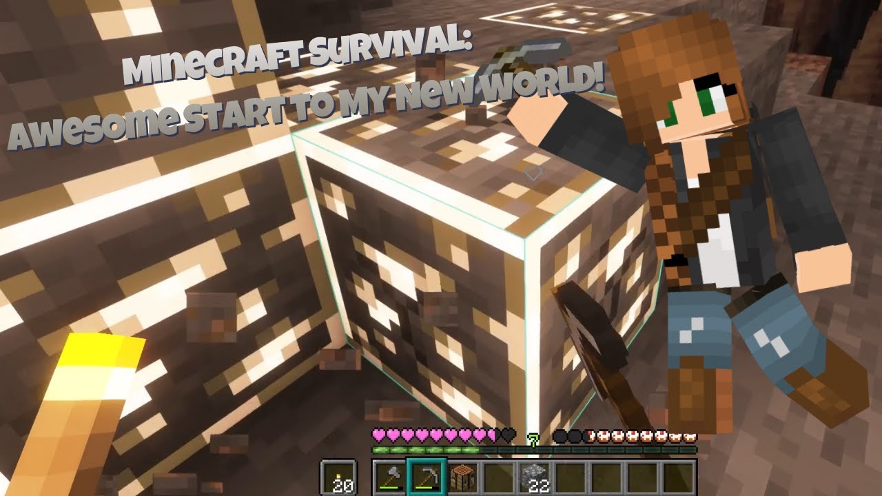 Minecraft Survival Series 1 Episode 1: 1.21+ A Great Start To My New World!