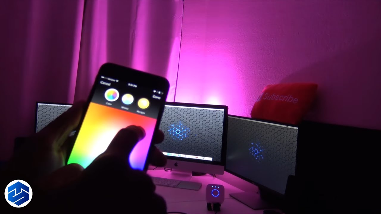 ⁣Setup The Philips Hue White and Color Starter Kit A19 Bulbs