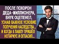 Дед-миллионер оставил наследство внуку, но с одним условием. И когда пришёл нотариус и огласил...