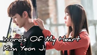 [Lyrics]Kim Yeon Ji-Words Of My Heart Lirik Terjemahan Ost I'm Not Robot