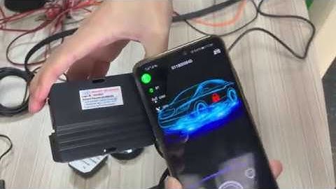 cardot smart phone car alarm sharing authorization function introduction by kris