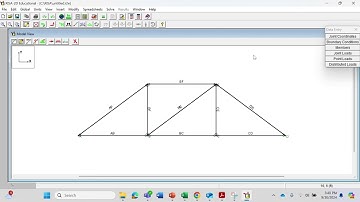 RISA2D Truss Analysis Tutorial