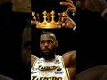 LeBron CROWNED Himself 😤👑 #shorts