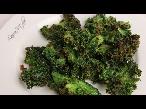 Homemade Kale Chips Recipe Laura Vitale Laura In The Kitchen Episode-11-08-2015