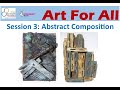 Assemblage session 3   abstract composition