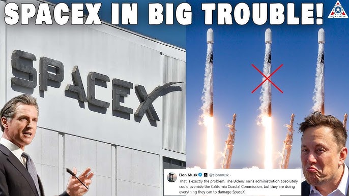 What Cali's Gov just did with SpaceX & Elon Musk is WORSE than you think! -  YouTube