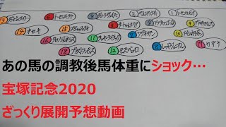 記念 出走 宝塚 予定 2020