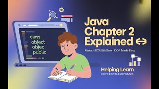 Java Chapter 2  Explained 🔍 | MAKAUT BCA 5th Sem | Object Oriented Programming Made Easy