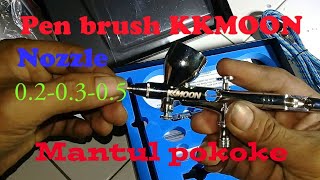 Pen airbrush KKMOON 3 Nozzle