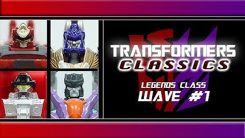 Transformers - "Classics" Legends Class [Wave #1] Review