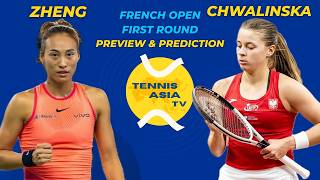 Zheng Qinwen vs Maja Chwalinska | French Open Round 1 | Preview & Prediction #RolandGarros