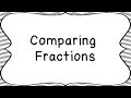 Comparing Fractions Quiz