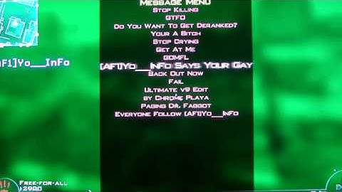 MW2 MOD MENU EITE MOSSY V9.11 CL