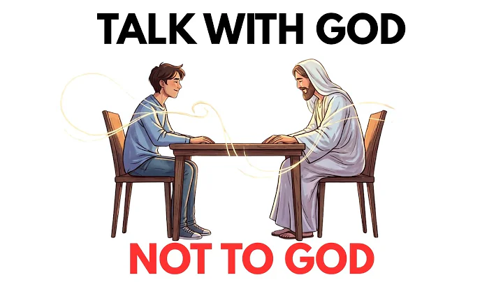 How to Talk WITH God and Not TO God | Pray Effectively