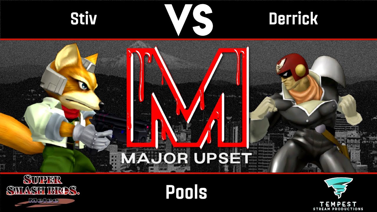 Stiv (Fox) vs Derrick (Captain Falcon) - Pools - MAJOR UPSET