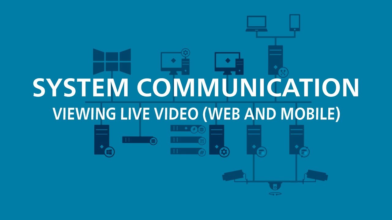 Viewing Live Video (Web and Mobile)