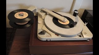 Thorens TD-224 Record Changer - Changing 45 RPM Records