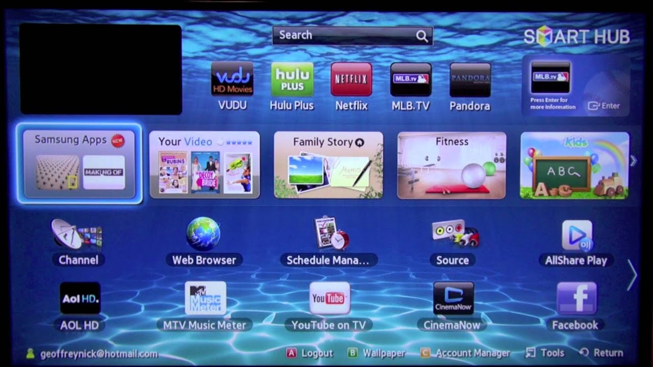 How to Download Samsung SmartTV Apps - YouTube