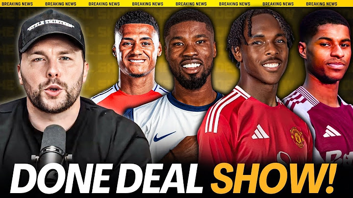DEAL DONE! Rashford to Aston Villa COMPLETE✍🏼 Mathys Tel to Arsenal or Man Utd🚨Danso to Spurs DONE✍🏼