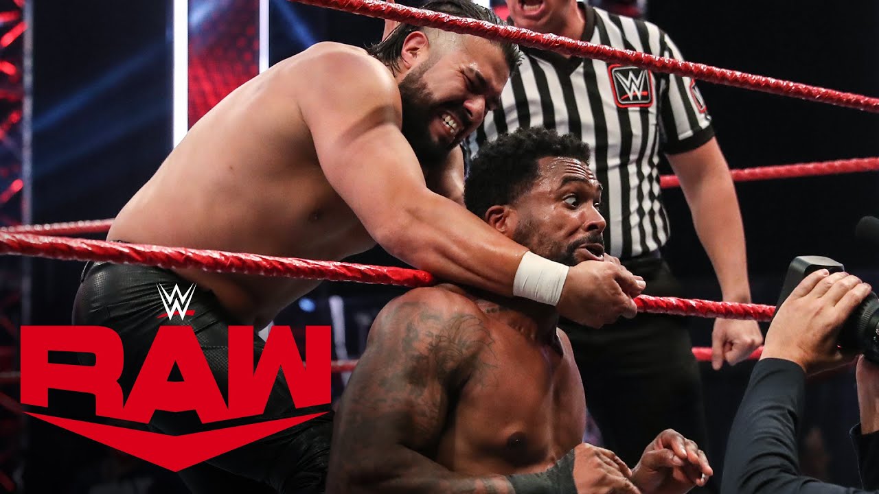 Montez Ford vs. Andrade: Raw, Aug. 3, 2020