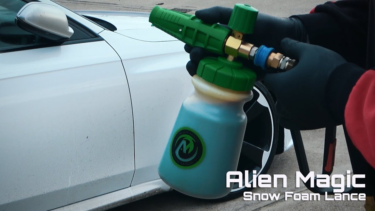 Coloured Snow Foam KIT - Alien Magic ®  Car Detailing Products, Ceramic  Coatings, Wax, Polishes