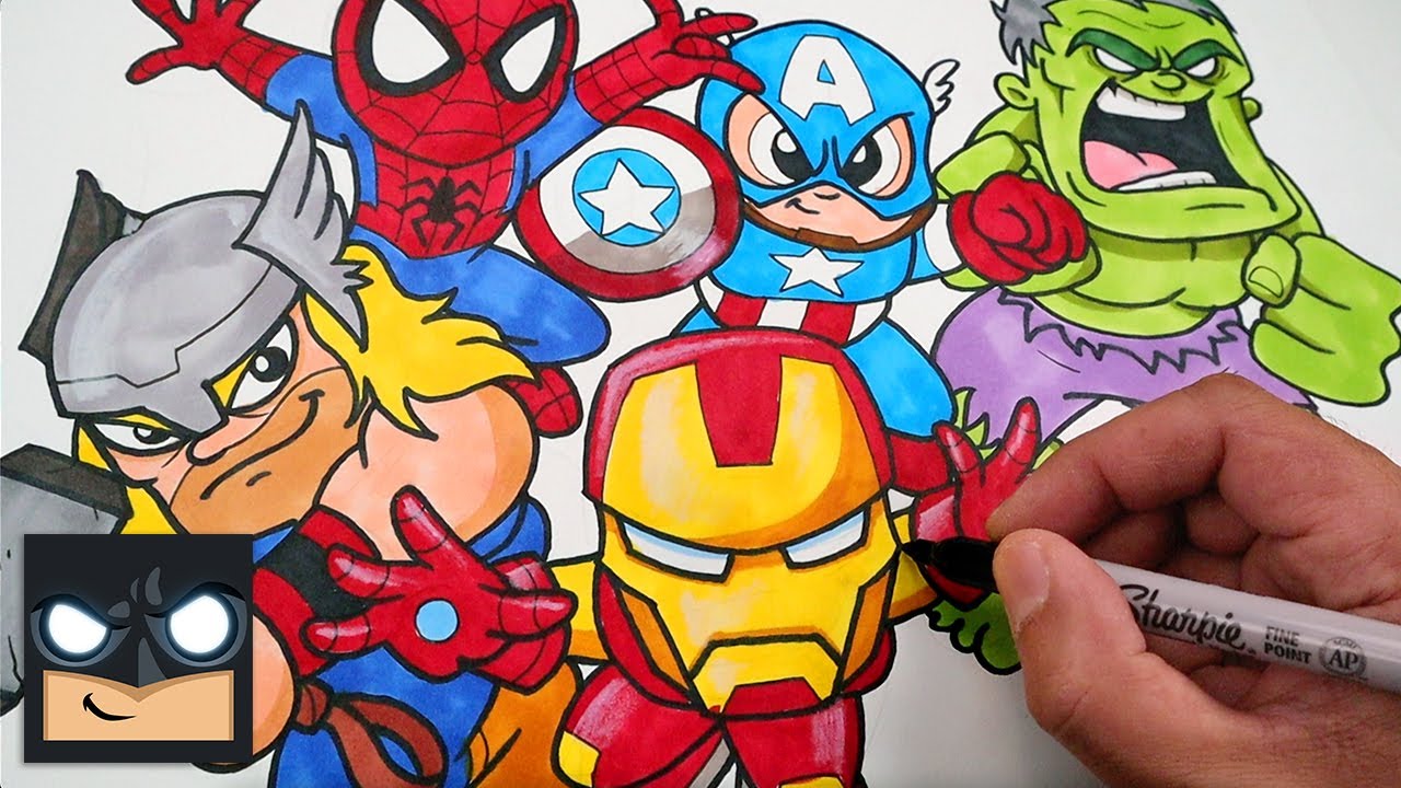 Update more than 153 avengers assemble sketch best