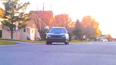 subaru 2.5 ts with twin loop muffler