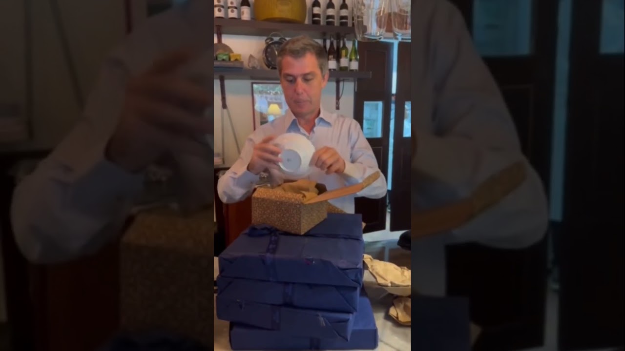 Enjoying new toys from Ginori