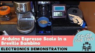 Scalebot Video - Espresso Scale Embedded In A Breville Bambino Making A Brevicano