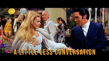 ELVIS PRESLEY - A Little Less Conversation (New Edit) 4K